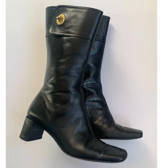 Coach Boot w/ Toggle Clasp Detail - Picture 1 of 4